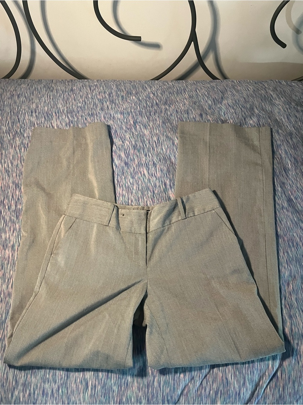 Cassidy fit flare gray dress pants by The Limited size 6